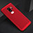 Mesh Hole Hard Rigid Snap On Case Cover for Samsung Galaxy S9 Plus Red