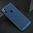 Mesh Hole Hard Rigid Snap On Case Cover for Xiaomi Mi A2 Lite Blue