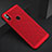Mesh Hole Hard Rigid Snap On Case Cover for Xiaomi Mi A2 Lite Red