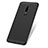 Mesh Hole Hard Rigid Snap On Case Cover M01 for OnePlus 6 Black