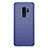 Mesh Hole Hard Rigid Snap On Case Cover R01 for Samsung Galaxy S9 Plus Blue