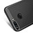 Mesh Hole Hard Rigid Snap On Case Cover W01 for Huawei Honor 8 Pro Black