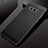 Mesh Hole Hard Rigid Snap On Case Cover W01 for Samsung Galaxy S10e Black