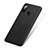 Mesh Hole Hard Rigid Snap On Case Cover W01 for Xiaomi Mi 8 Black