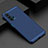 Mesh Hole Hard Rigid Snap On Case Cover W02 for Huawei Honor 20 Pro Blue