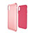 Mesh Hole Silicone and Plastic Case Cover for Apple iPhone Xs Pink