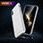 Mesh Hole Silicone and Plastic Snap On Case Cover for Apple iPhone X White