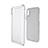 Mesh Hole Silicone and Plastic Snap On Case Cover for Apple iPhone Xs Max White