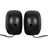 Mini Speaker Wired Portable Stereo Super Bass Loudspeaker W01 Black