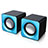 Mini Speaker Wired Portable Stereo Super Bass Loudspeaker W04