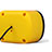 Mini Speaker Wired Portable Stereo Super Bass Loudspeaker Yellow
