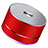 Mini Wireless Bluetooth Speaker Portable Stereo Super Bass Loudspeaker K01 Red