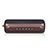 Mini Wireless Bluetooth Speaker Portable Stereo Super Bass Loudspeaker S09 Brown