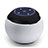 Mini Wireless Bluetooth Speaker Portable Stereo Super Bass Loudspeaker S22 Silver