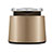 Mini Wireless Bluetooth Speaker Portable Stereo Super Bass Loudspeaker S26 Gold
