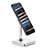 Mount Magnetic Smartphone Stand Cell Phone Holder for Desk Universal Silver