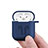 Protective Silicone Case Skin for Apple Airpods Charging Box with Keychain A04 Blue
