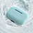 Protective Silicone Case Skin for Apple AirPods Pro Charging Box with Keychain C02