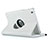 Rotating Stands Flip Leather Case for Apple iPad Mini 2 White