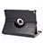 Rotating Stands Flip Leather Case for Apple iPad Mini 4 Black