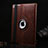 Rotating Stands Flip Leather Case for Apple iPad Mini 4 Brown