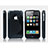 S-Line Silicone Gel Soft Case for Apple iPhone 3G 3GS Black