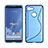 S-Line Transparent Gel Soft Case for Google Pixel 3 Sky Blue