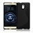 S-Line Transparent Gel Soft Case for Nokia 3 Black