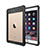 Silicone and Plastic Waterproof Cover Case 360 Degrees Underwater Shell for Apple iPad Air 3 Black