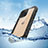 Silicone and Plastic Waterproof Cover Case 360 Degrees Underwater Shell for Apple iPhone 12 Pro Max