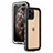 Silicone and Plastic Waterproof Cover Case 360 Degrees Underwater Shell for Apple iPhone 12 Pro Max White