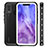 Silicone and Plastic Waterproof Cover Case 360 Degrees Underwater Shell for Huawei P20 Lite