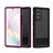 Silicone and Plastic Waterproof Cover Case 360 Degrees Underwater Shell for Samsung Galaxy Note 20 Ultra 5G Hot Pink