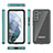 Silicone and Plastic Waterproof Cover Case 360 Degrees Underwater Shell for Samsung Galaxy S21 FE 5G