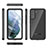 Silicone and Plastic Waterproof Cover Case 360 Degrees Underwater Shell for Samsung Galaxy S21 FE 5G