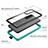 Silicone and Plastic Waterproof Cover Case 360 Degrees Underwater Shell for Samsung Galaxy S21 FE 5G