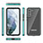 Silicone and Plastic Waterproof Cover Case 360 Degrees Underwater Shell for Samsung Galaxy S21 Plus 5G