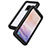 Silicone and Plastic Waterproof Cover Case 360 Degrees Underwater Shell for Samsung Galaxy S9 Black