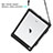 Silicone and Plastic Waterproof Cover Case 360 Degrees Underwater Shell W01 for Apple iPad 10.2 (2020) Black