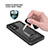 Silicone and Plastic Waterproof Cover Case 360 Degrees Underwater Shell W01 for Samsung Galaxy Note 20 5G Black