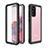 Silicone and Plastic Waterproof Cover Case 360 Degrees Underwater Shell W01 for Samsung Galaxy S20 Black