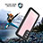 Silicone and Plastic Waterproof Cover Case 360 Degrees Underwater Shell W01 for Samsung Galaxy S20 Black