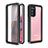 Silicone and Plastic Waterproof Cover Case 360 Degrees Underwater Shell W01 for Samsung Galaxy S20 Lite 5G Black