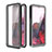 Silicone and Plastic Waterproof Cover Case 360 Degrees Underwater Shell W02 for Samsung Galaxy S20 Black