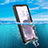 Silicone and Plastic Waterproof Cover Case 360 Degrees Underwater Shell W02 for Samsung Galaxy S20 Lite 5G Black