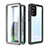 Silicone and Plastic Waterproof Cover Case 360 Degrees Underwater Shell W02 for Samsung Galaxy S20 Plus 5G Black