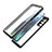 Silicone and Plastic Waterproof Cover Case 360 Degrees Underwater Shell W02 for Samsung Galaxy S20 Plus 5G Black