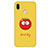 Silicone Candy Rubber Fashionable Pattern Soft Case Cover S02 for Huawei Nova 3e Yellow