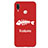 Silicone Candy Rubber Fashionable Pattern Soft Case Cover S02 for Huawei P20 Lite Red