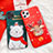 Silicone Candy Rubber Gel Christmas Pattern Soft Case Cover C01 for Apple iPhone 11 Pro